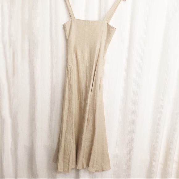 ✖️SOLD✖️Mara Hoffman Tan Midi Dress - Picture 11 of 11